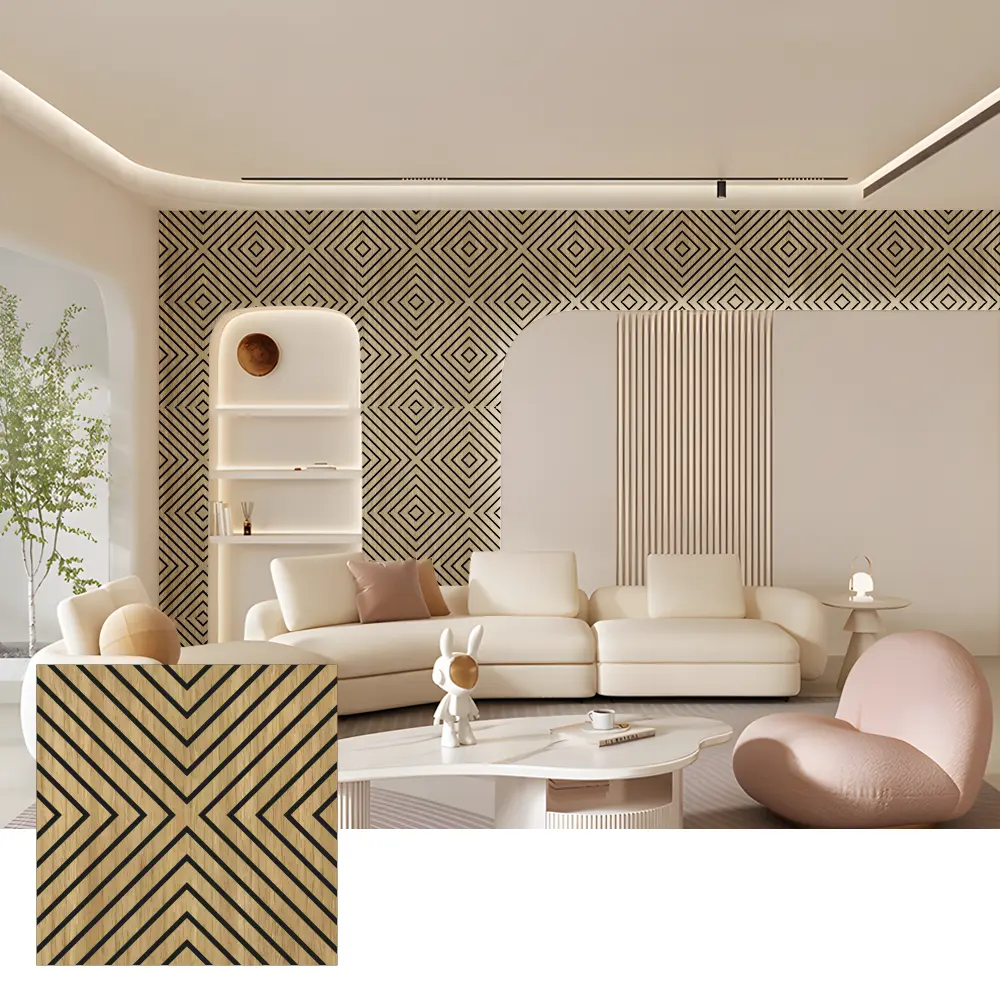 Akustyczne panele ścienne Akupanel Wood do użytku wewnętrznego