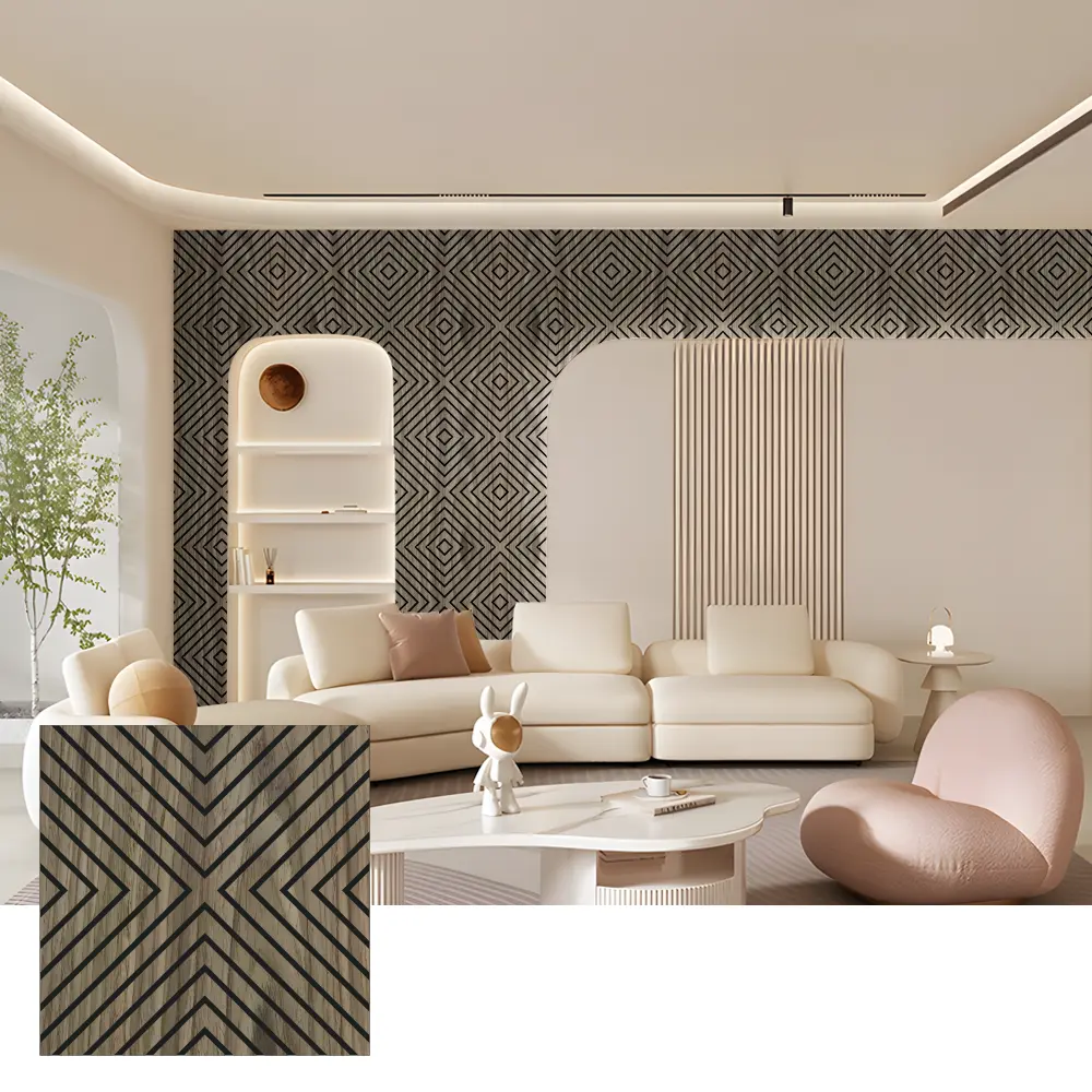 Akustyczne panele ścienne Akupanel Wood do użytku wewnętrznego