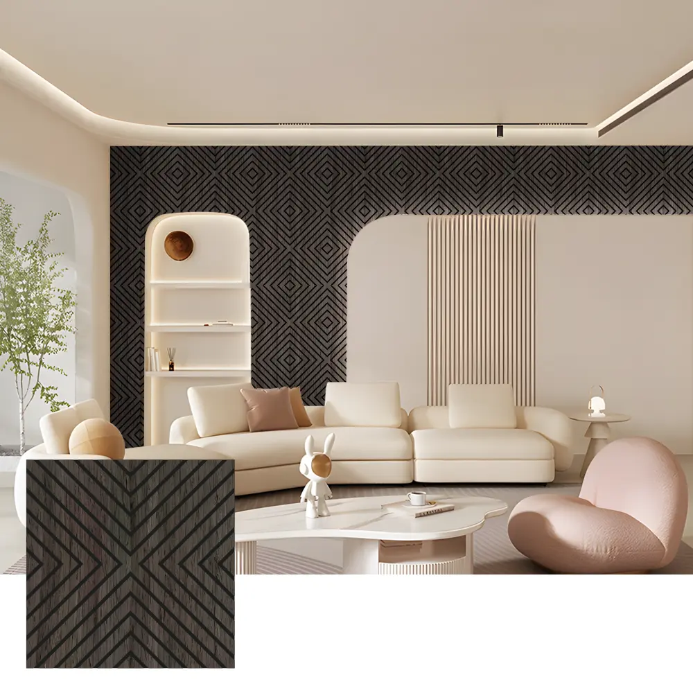 Akustyczne panele ścienne Akupanel Wood do użytku wewnętrznego