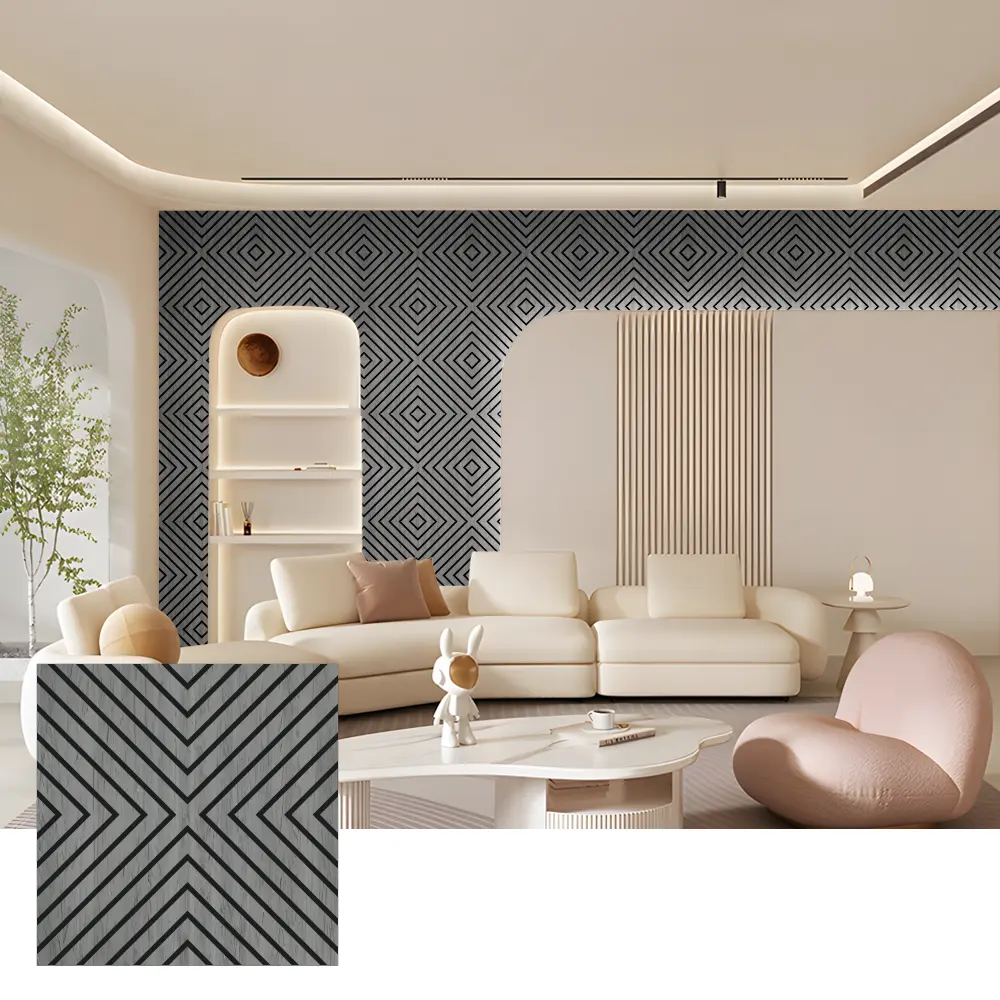 Akustyczne panele ścienne Akupanel Wood do użytku wewnętrznego Akustyczne panele ścienne Akupanel Wood do użytku wewnętrznego