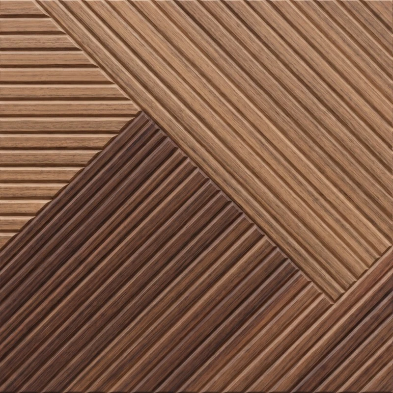 Wonear Dwukolorowy panel z orzecha włoskiego z nadrukiem 3D z nadrukiem UV Wonear Dwukolorowy panel z orzecha włoskiego z nadrukiem 3D z nadrukiem UV